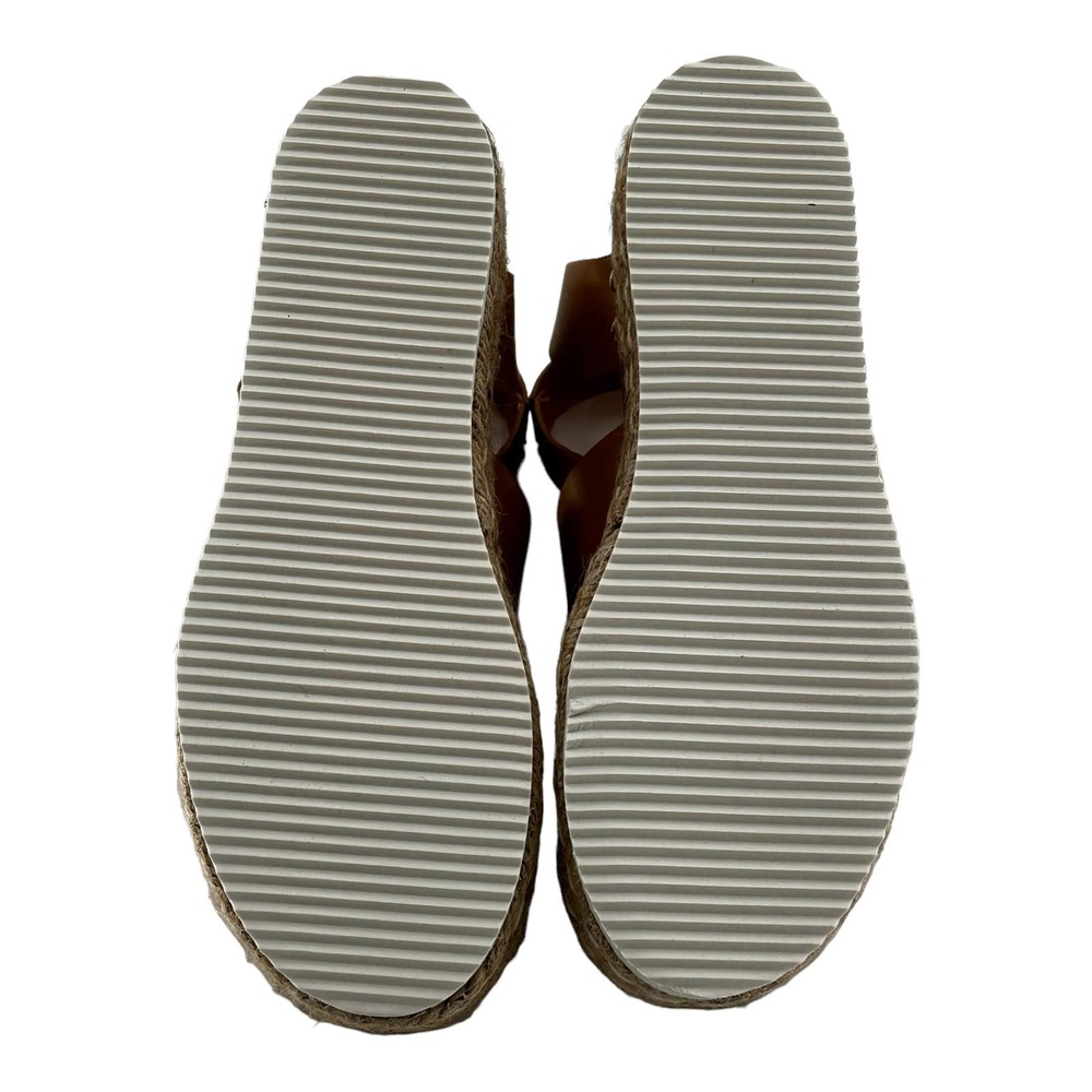 Platform Espadrilles Women’s Sandals (Tan) - Size 6.5 - Picture 9 of 11